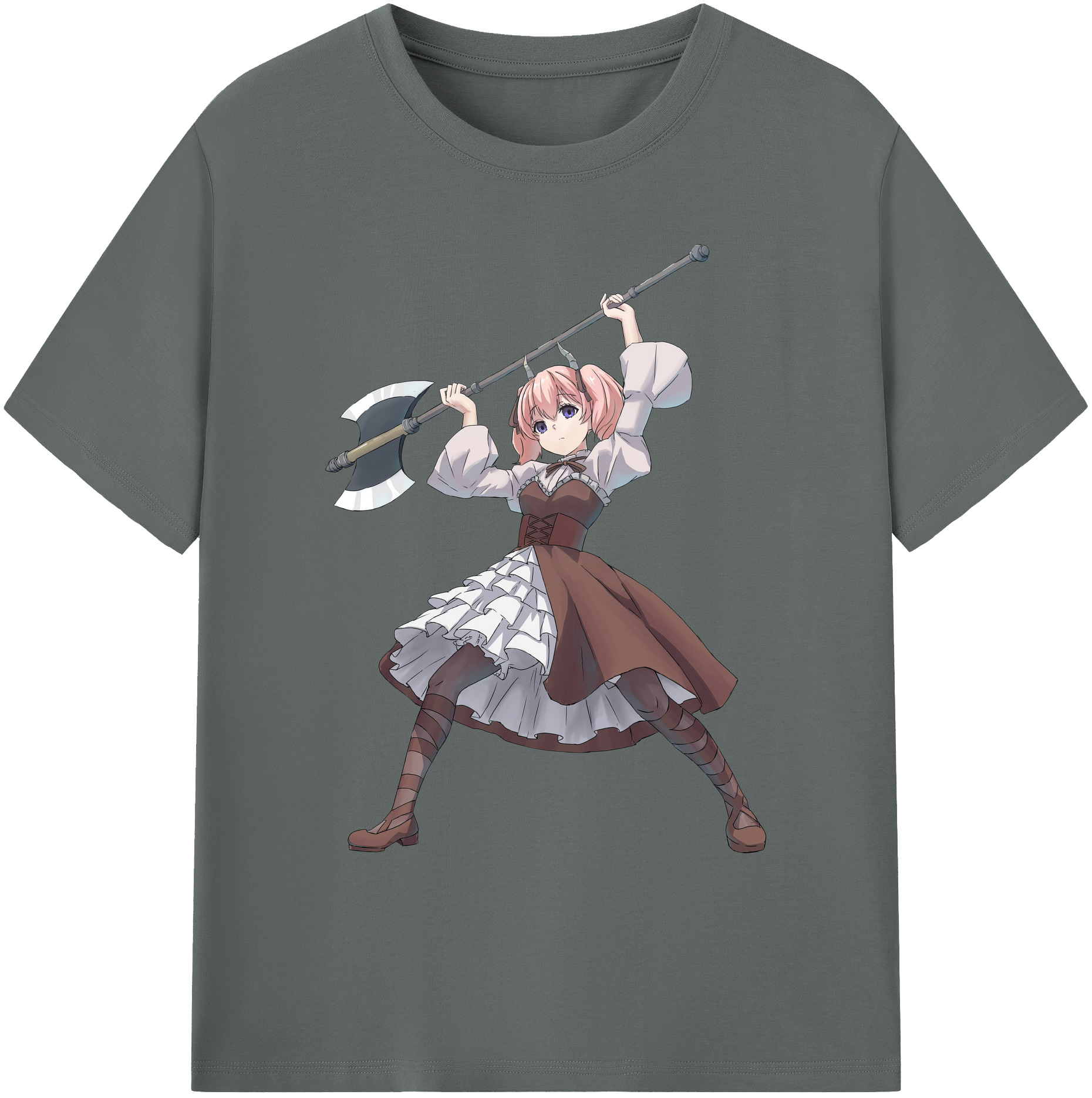 （画像用） 葬送のフリーレン Frieren 綿100％ メンズ半袖Tシャツ｜肌触りやわらか＆通気性